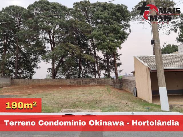 #OKINAWA140 - Área para Venda em Hortolândia - SP - 1