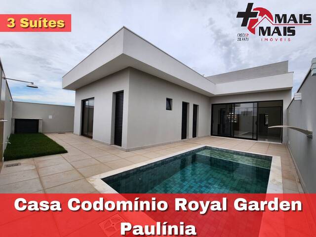 #ROYAL1650 - Casa para Venda em Paulínia - SP - 3