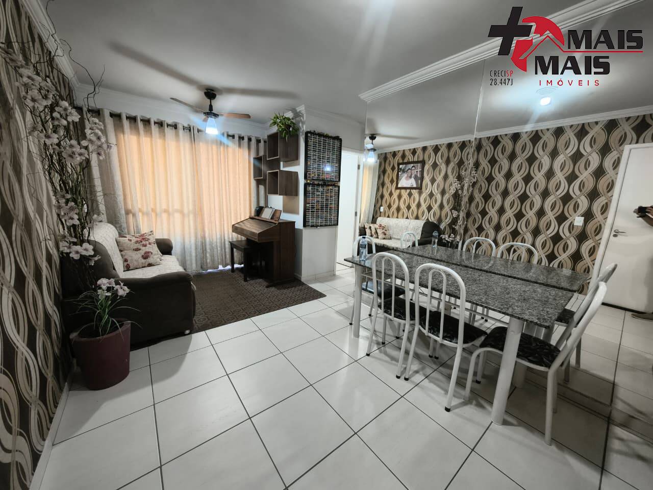 Apartamento à venda BRZ Portal Primavera, com varanda - Hortolândia